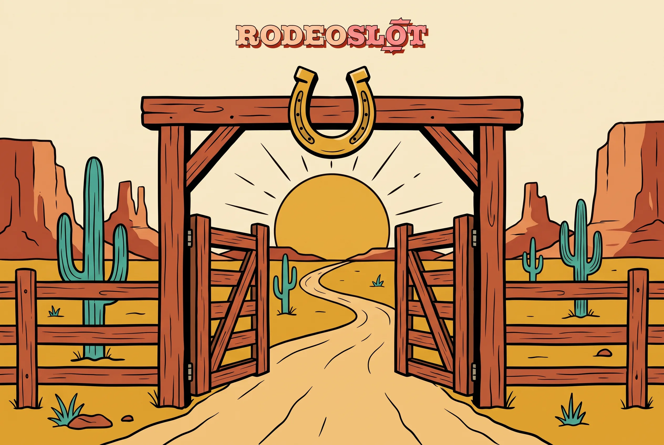 Rodeo Slots account registration illustration
